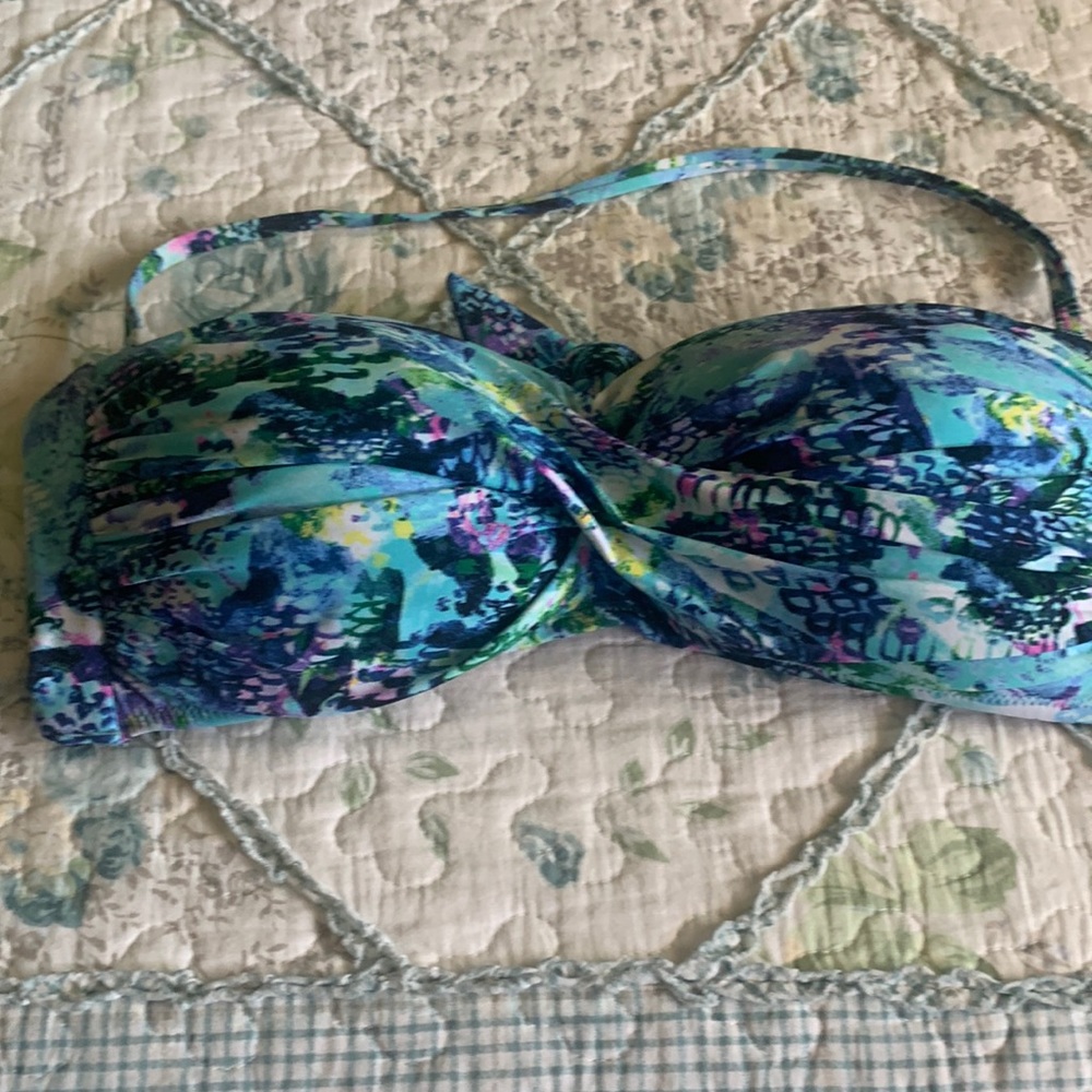 Bandeau bathing suit top
